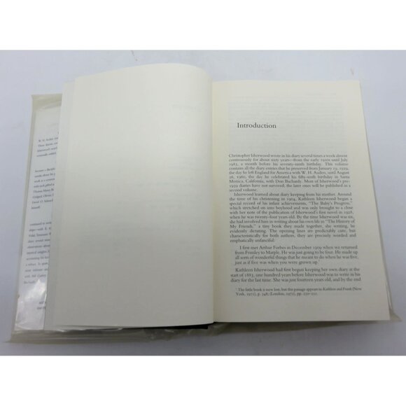 CHRISTOPHER ISHERWOOD Diaries 1939-1960 with Dust Jacket and Custom Plastic Cove - Picture 9 of 14